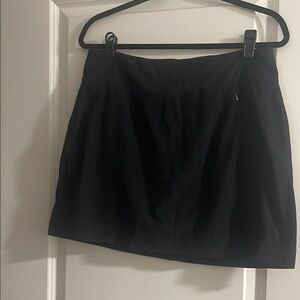 Athleta Black Skort